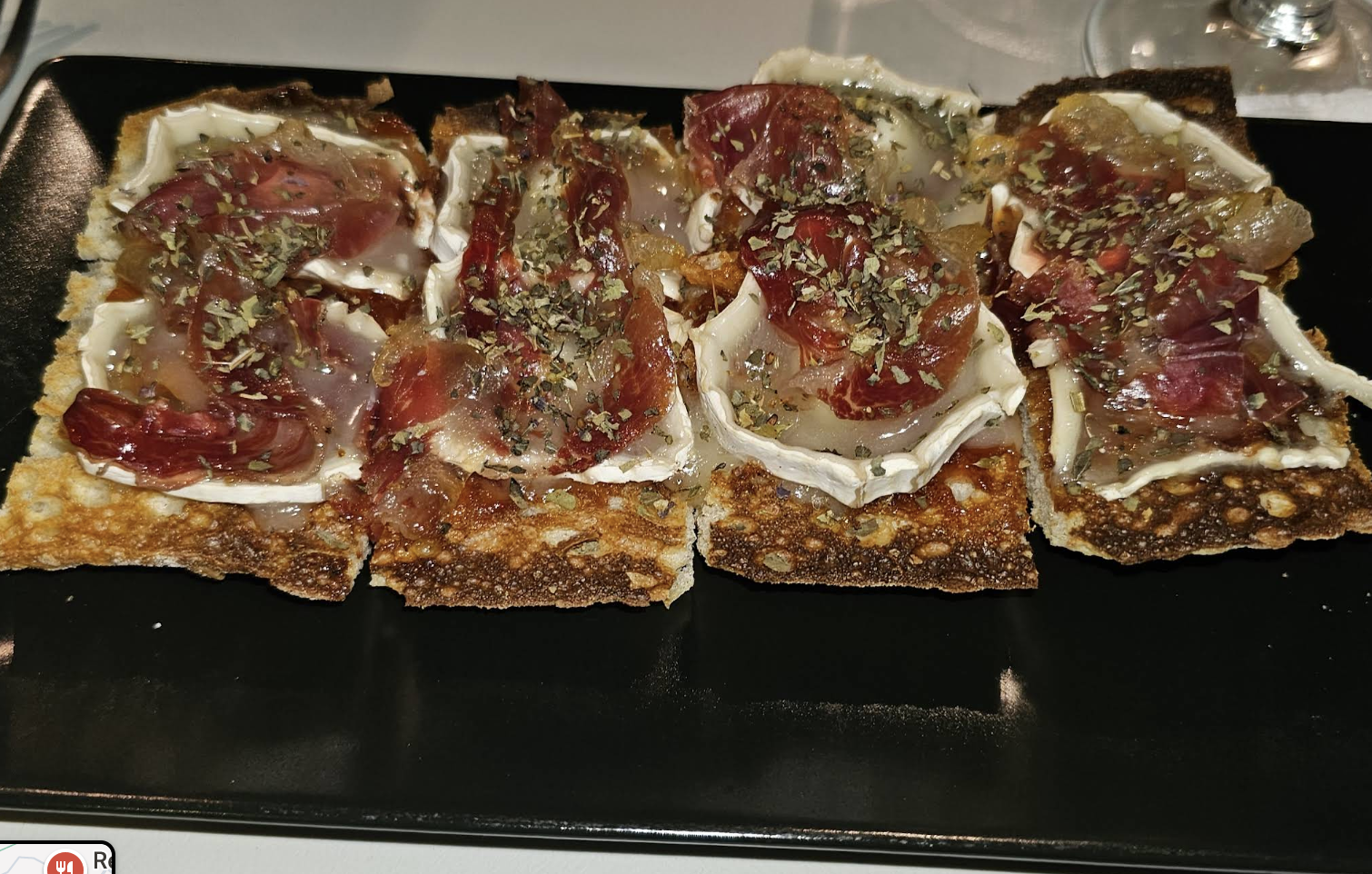 Tostadas con Jamón
